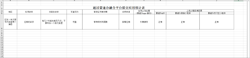 融合平台提交应用